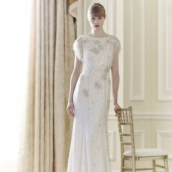 knee length dresses for ladies Jenny Packham Aspen Wedding Dress  Instant Filters 2